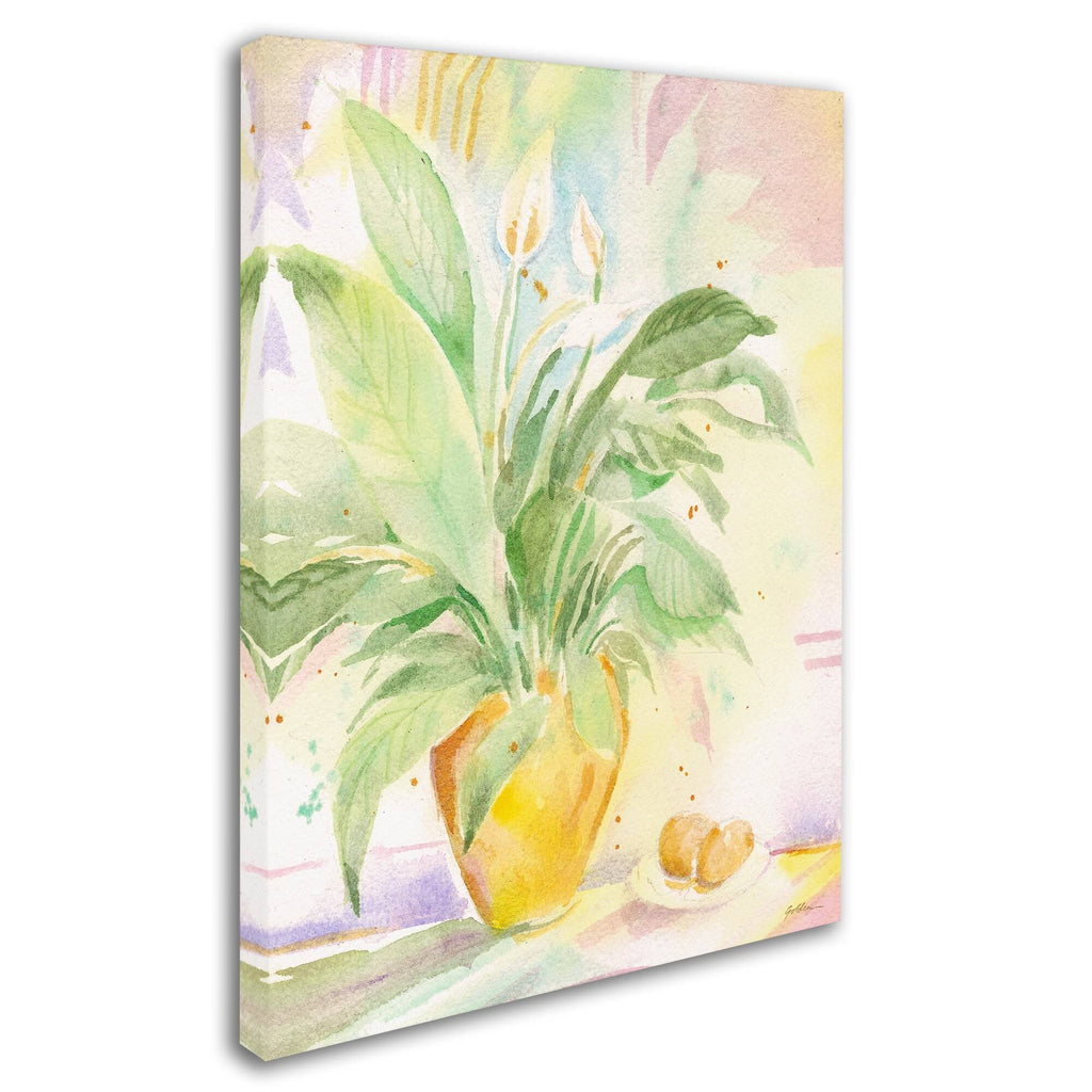 Sheila Golden The Peace Lily Canvas Art E548