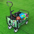 Rolling Utility Cart with Wheels and Adjustable Handle P644