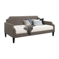 Gray Fabric Upholstered Daybed K37346