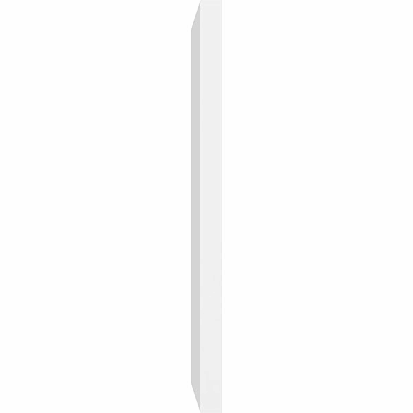 PVC Gable Vent with Brickmold V760782