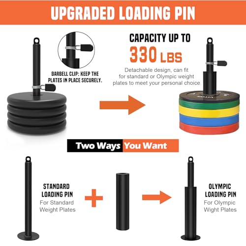 Cable Pulley System Gym with LAT Pull Down Bar and Loading Pin R321938