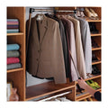 Chrome Black Steel Pull-Down Wardrobe Rails R6556