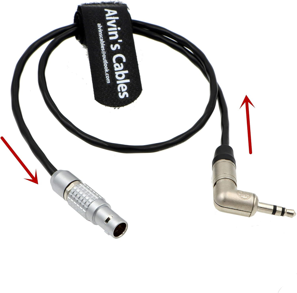 Tentacle Sync Adapter Cable 5 Pin Male to 3.5MM Right Angle M682654