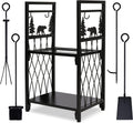 Heavy Duty Steel Firewood Rack Z332008