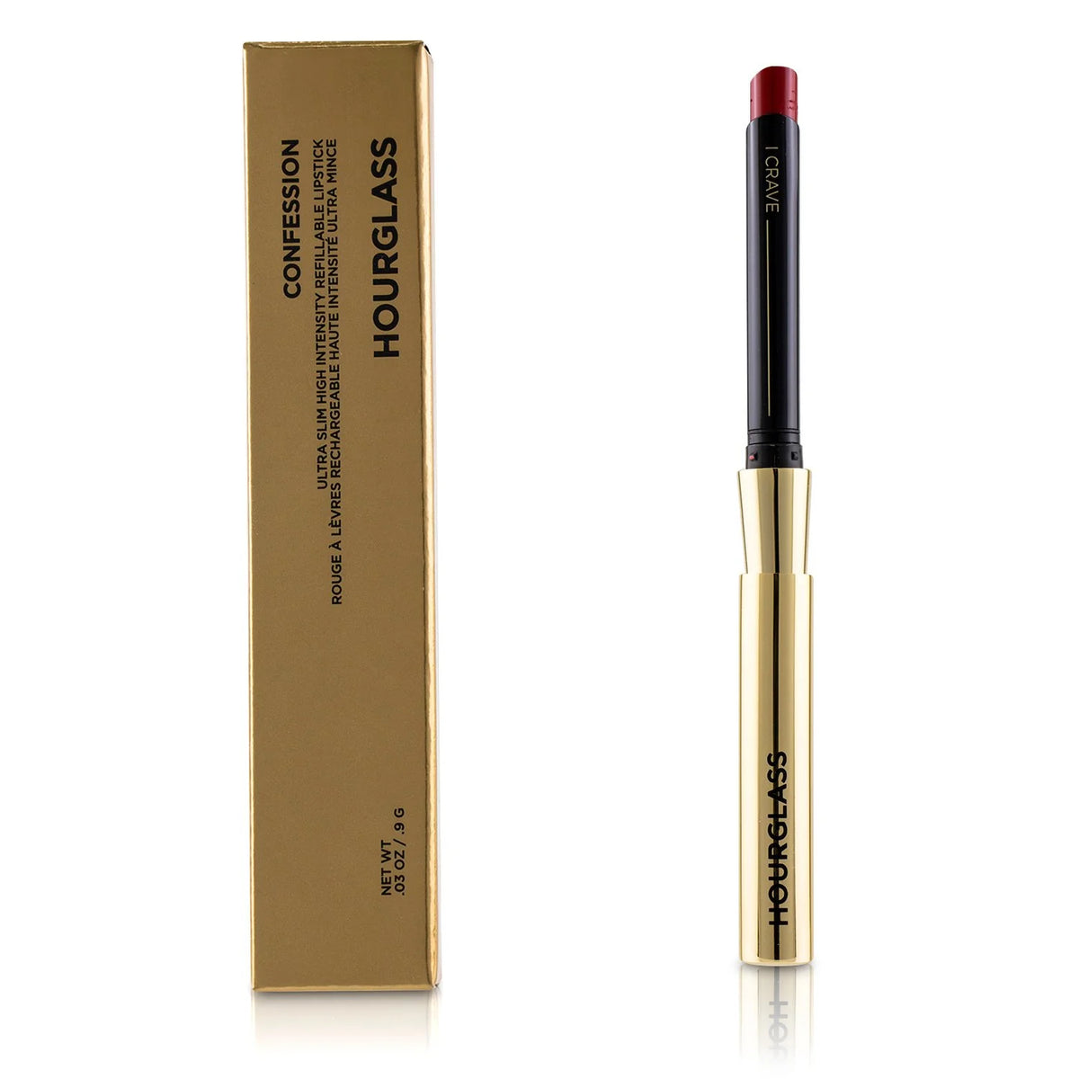 Ultra Slim High Intensity Refillable Lipstick Dusty Rose 0.03 oz Z439