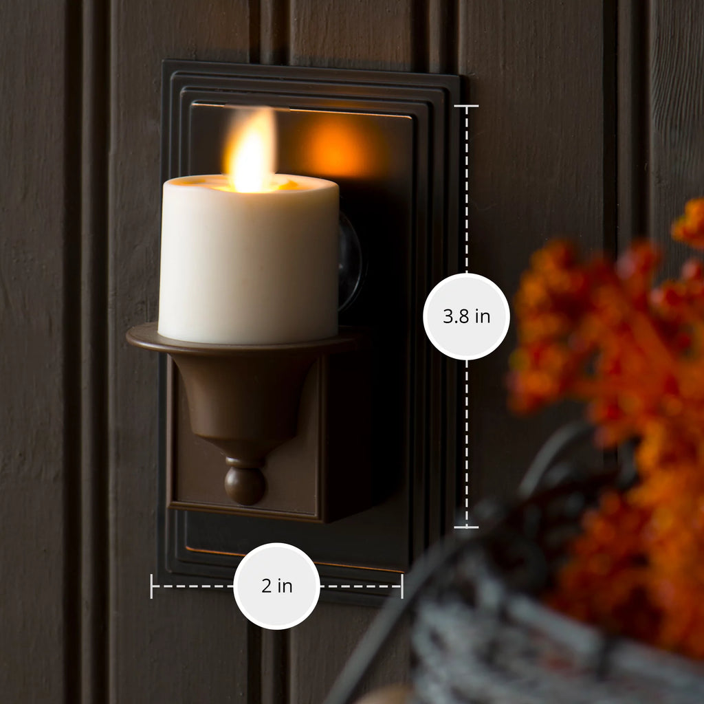 Flameless Candle Nightlight with Dusk to Dawn Sensor O5491