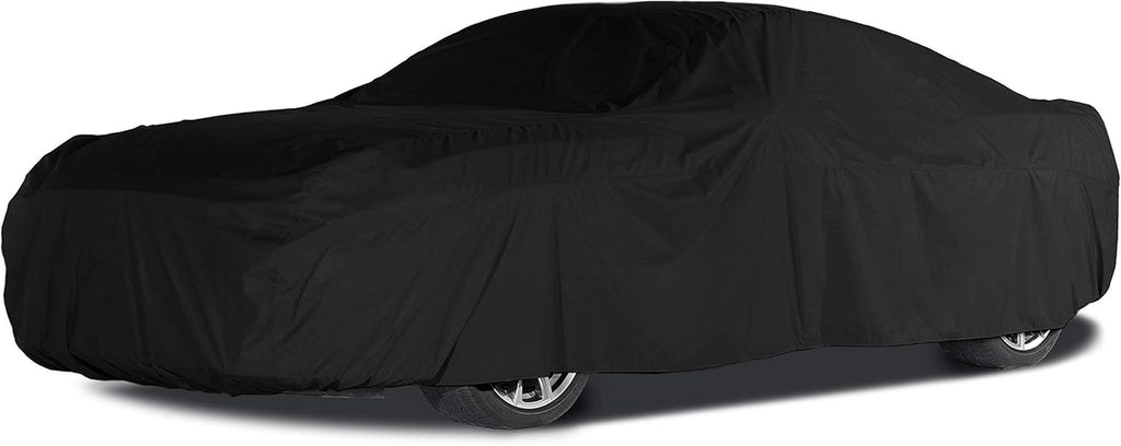 Khaki Weather Resistant Polyester Car Cover U538