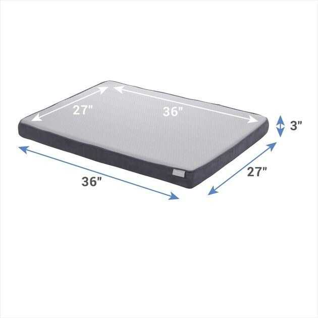 Large Cooling Orthopedic Dog Bed with Removable Cover D780294