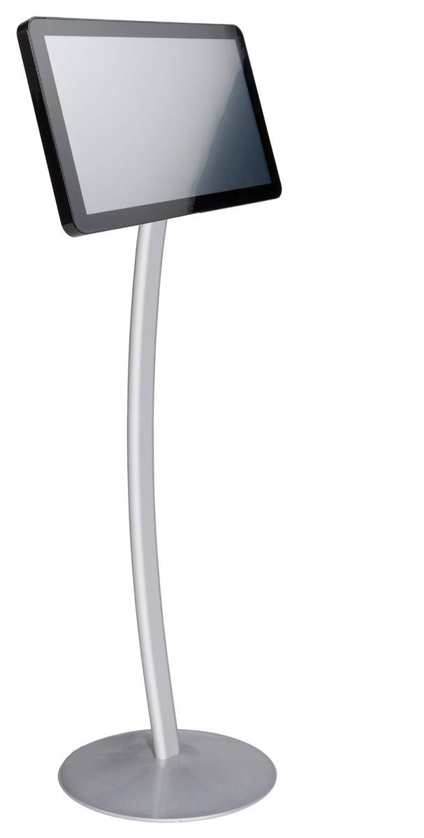 Floor Stand for Touch-Screen Tablet or Small-Size Monitor with Rotating Bracket, VESA Compatible J440017