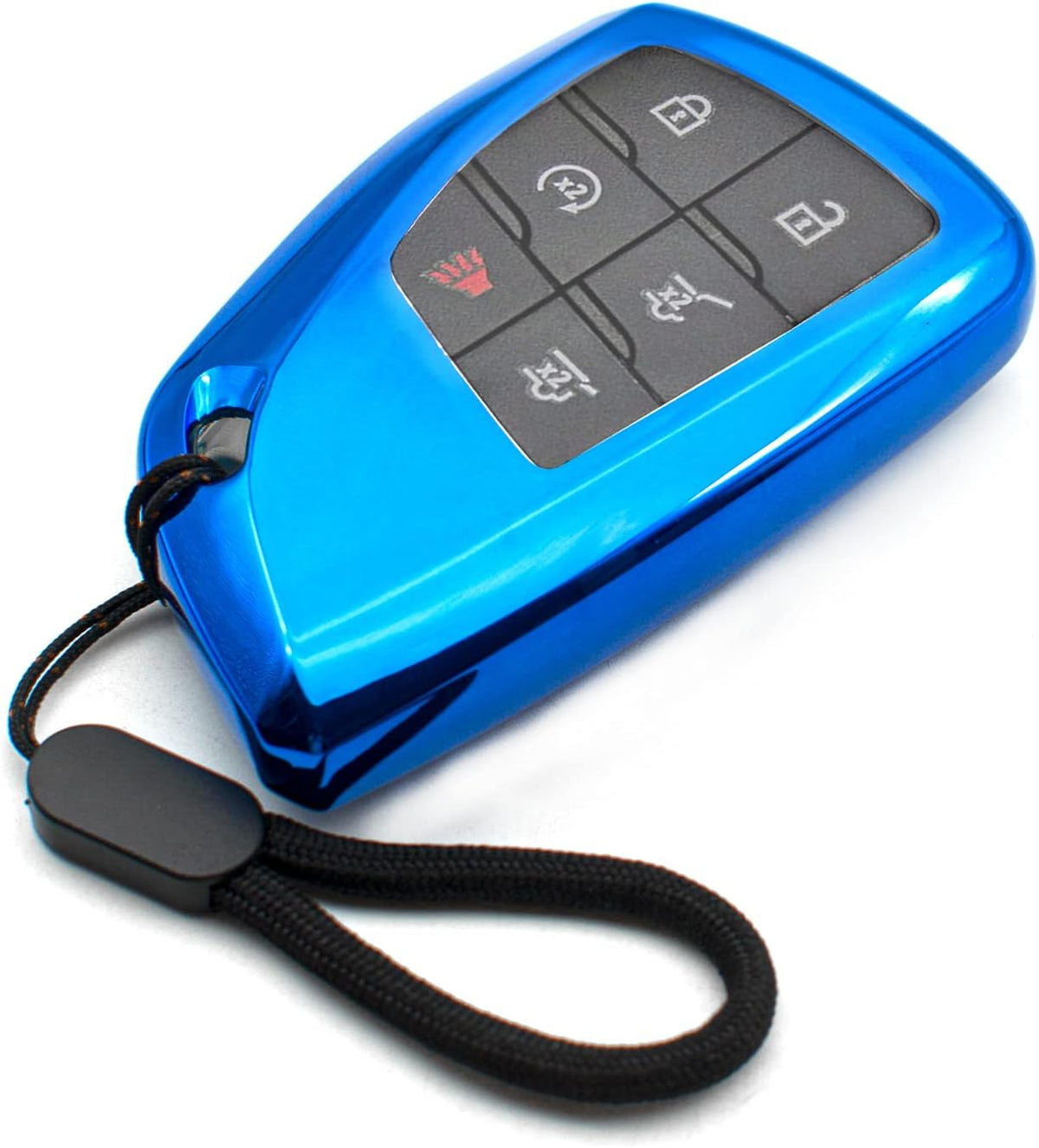 Blue TPU Key Fob Cover Case Pack of 2 A58515