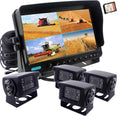 7 inch Quad Split Screen Backup Camera Monitor with DVR Recorder P221