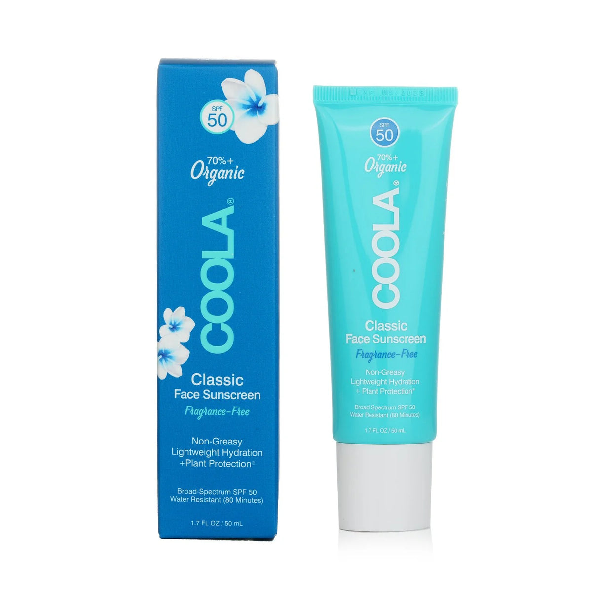 Organic Sunscreen Lotion SPF 50 Fragrance Free 1.7oz R273