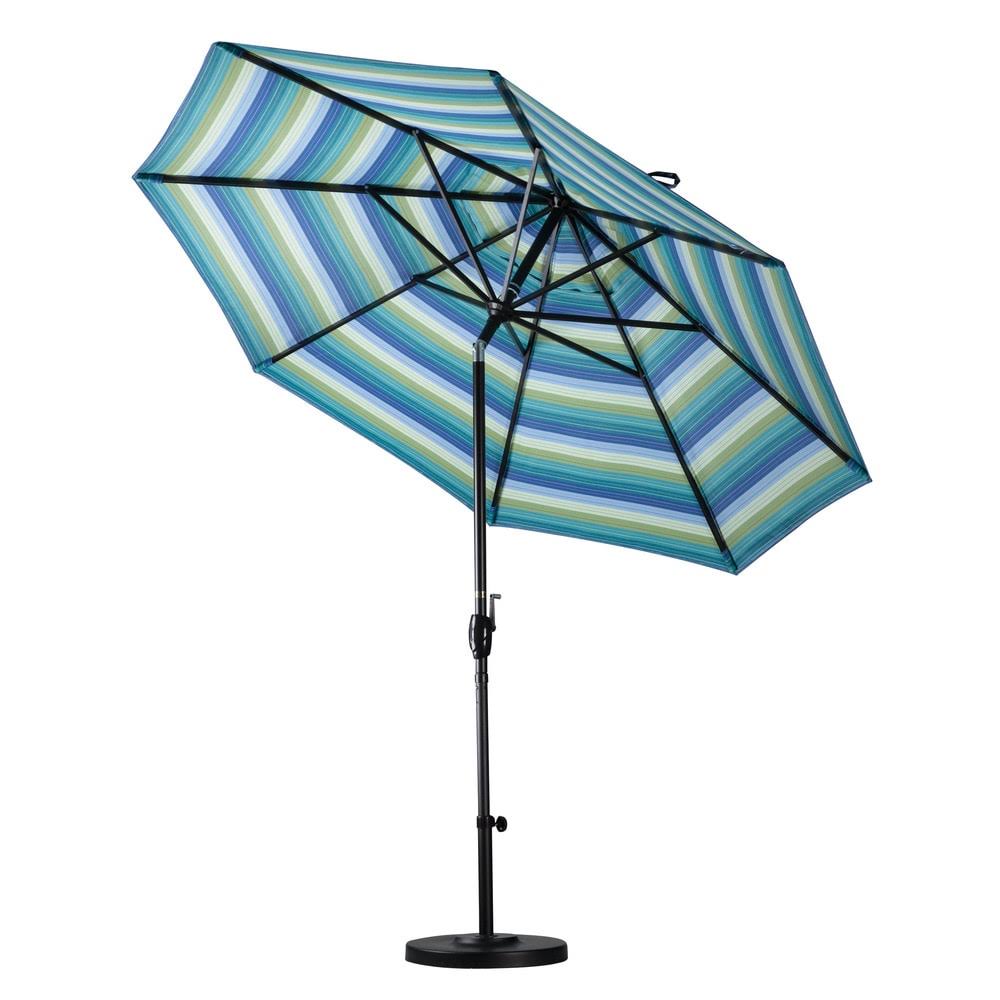 9 ft. Aluminum Push Button Tilt Market Umbrella, Beige Z3720