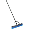 24x22 Push Broom with Plastic Block and Steel Handle, Pkg Qty 4 N1920