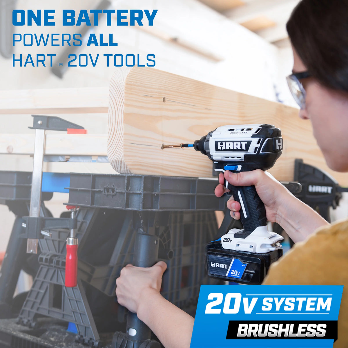 20-Volt Brushless Impact Driver Kit Q323591
