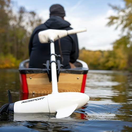 62lb Thrust Transom Mounted Saltwater Electric Trolling Motor with LED Battery Indicator 40" Shaft L5528