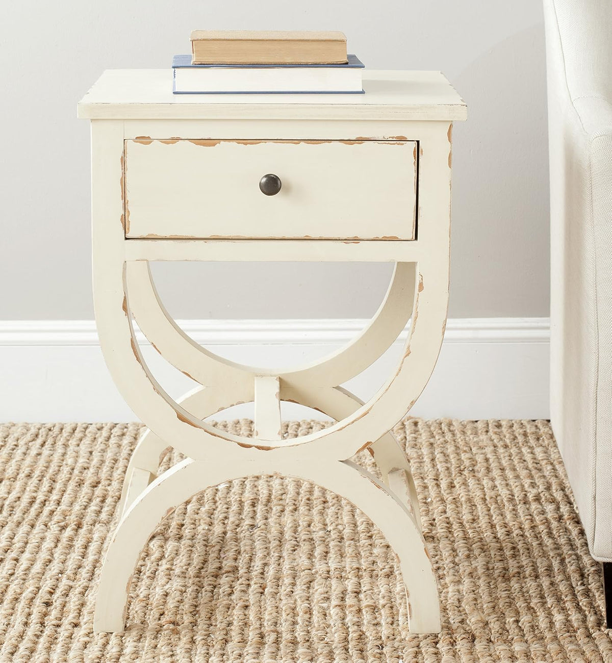 Quartz Grey Accent Table W72678