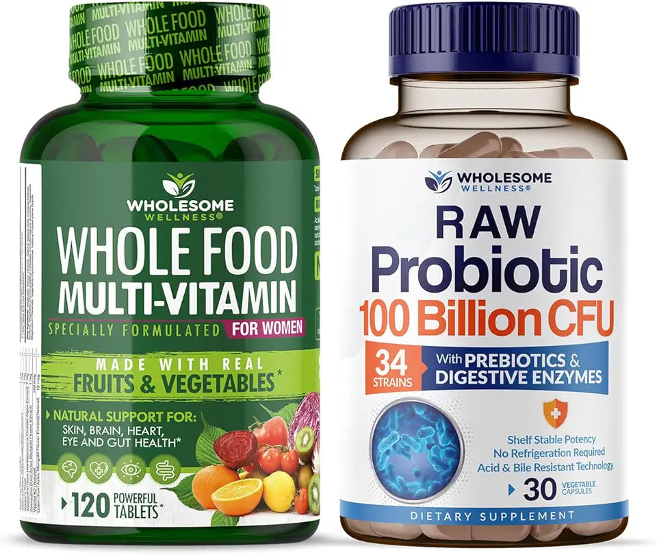 Multivitamin for Women and Probiotics Bundle Q8381