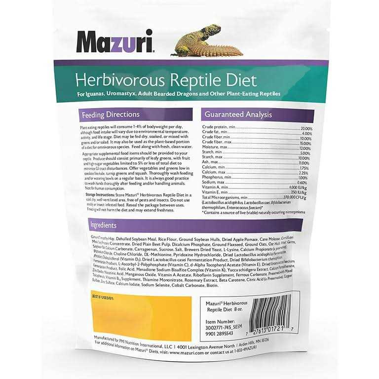 Herbivorous Reptile Diet B793