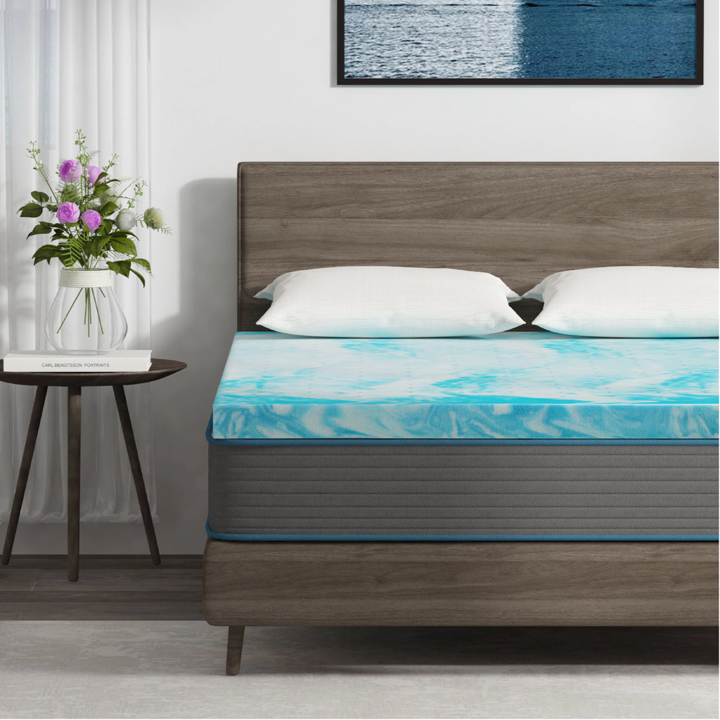 2 inch Cooling Gel Memory Foam Mattress Topper P89668