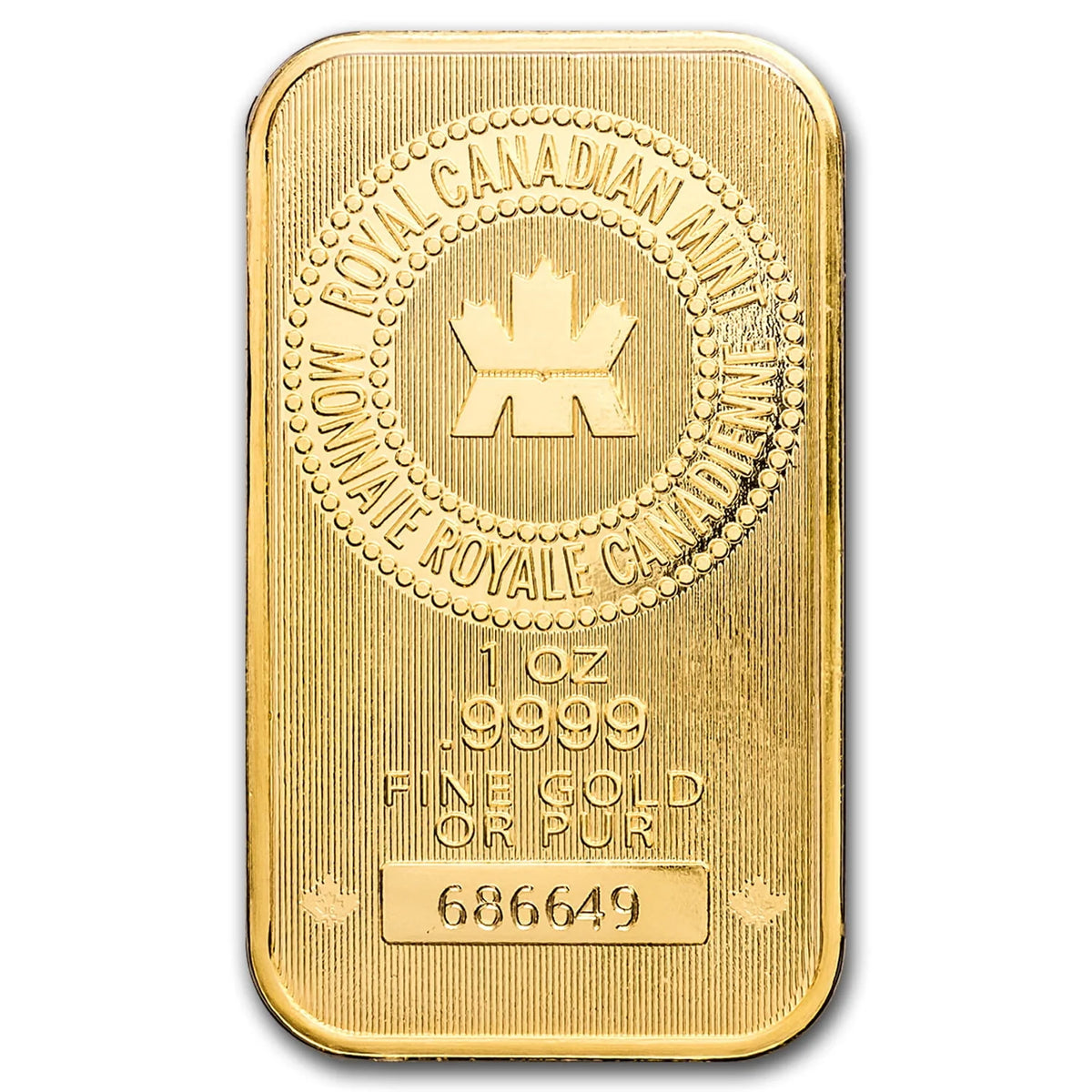 1 oz Gold Bar A182