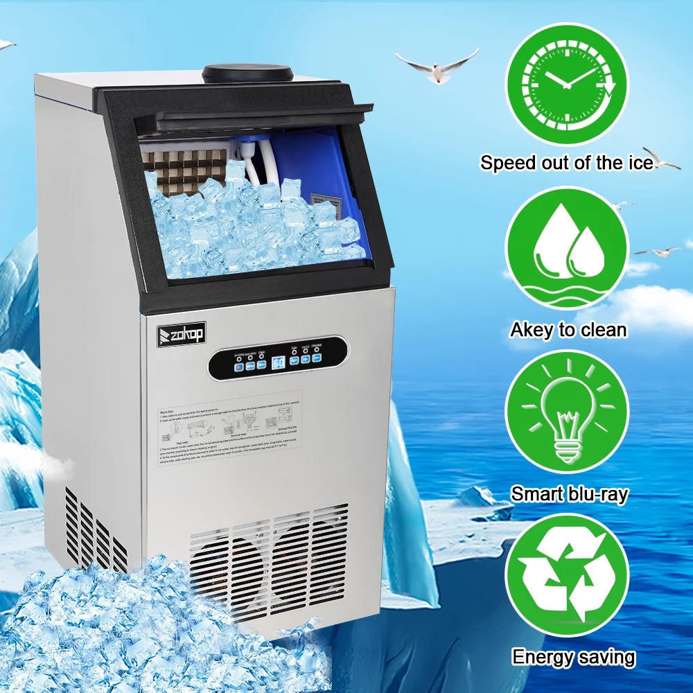 Commercial Stainless Steel Ice Maker E86911