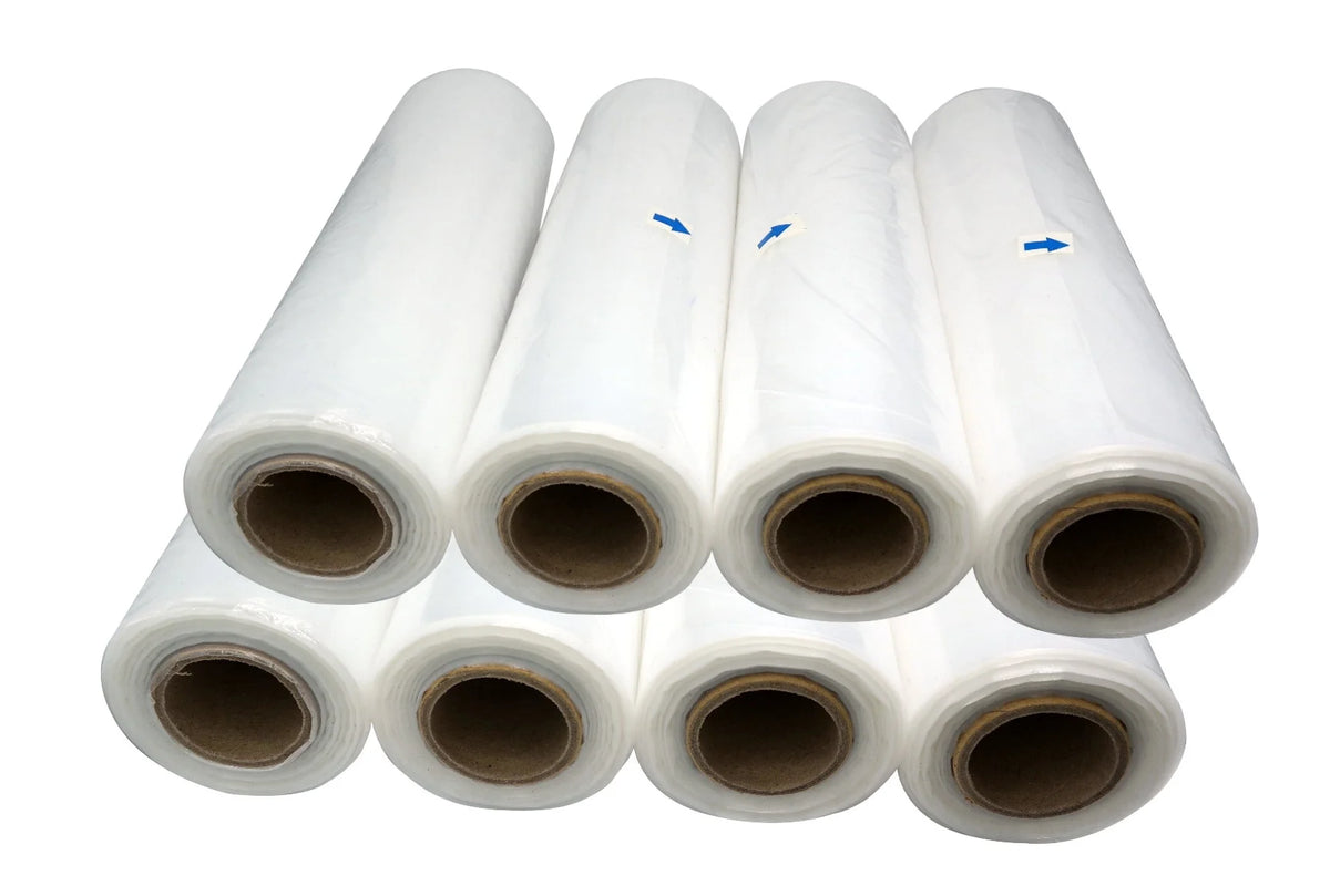 11" x 19" Clear LDPE Flat Poly Bag Roll 1.25 mil 8 Roll O229100