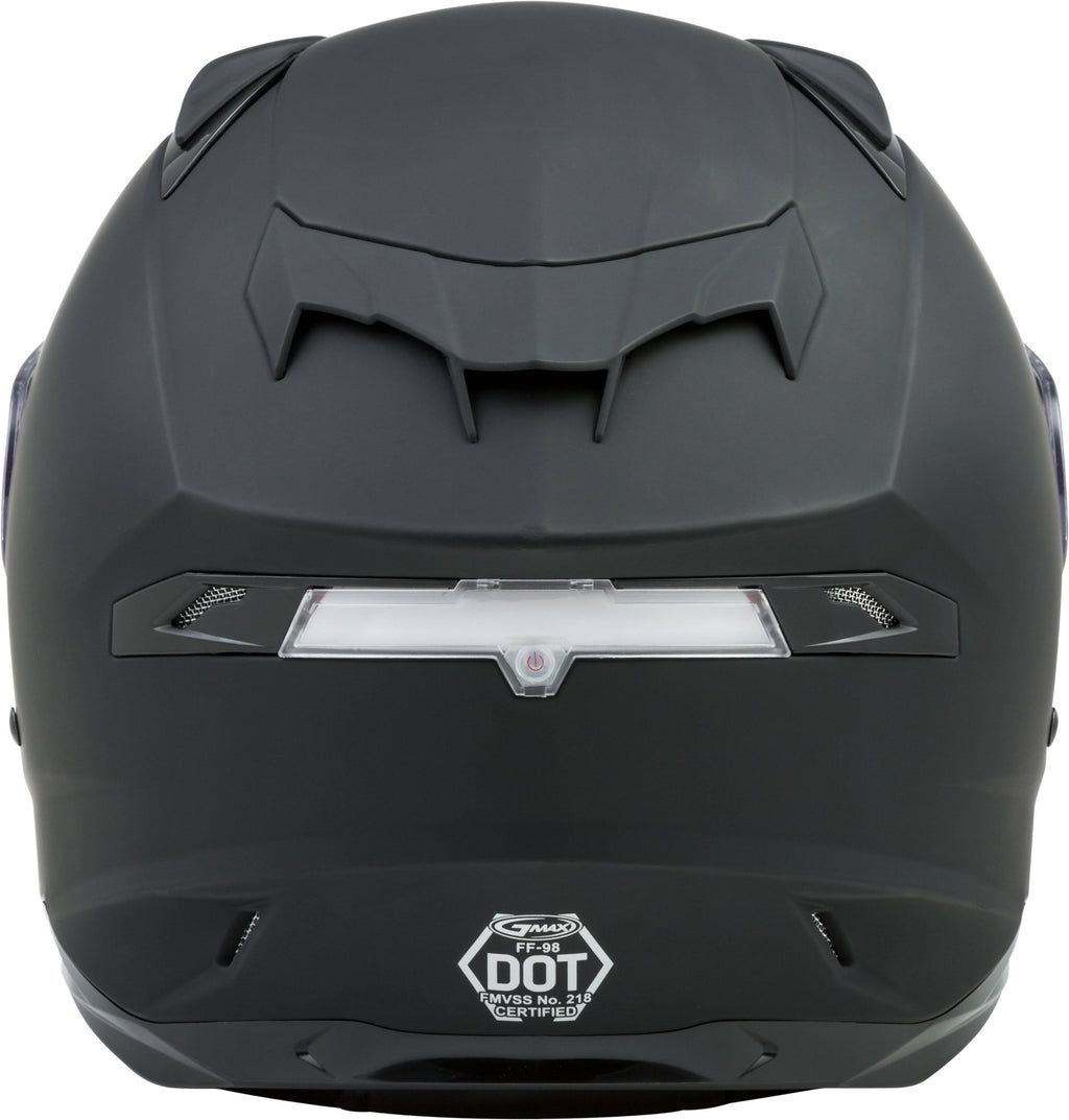 Matte Black Full Face Helmet V3850