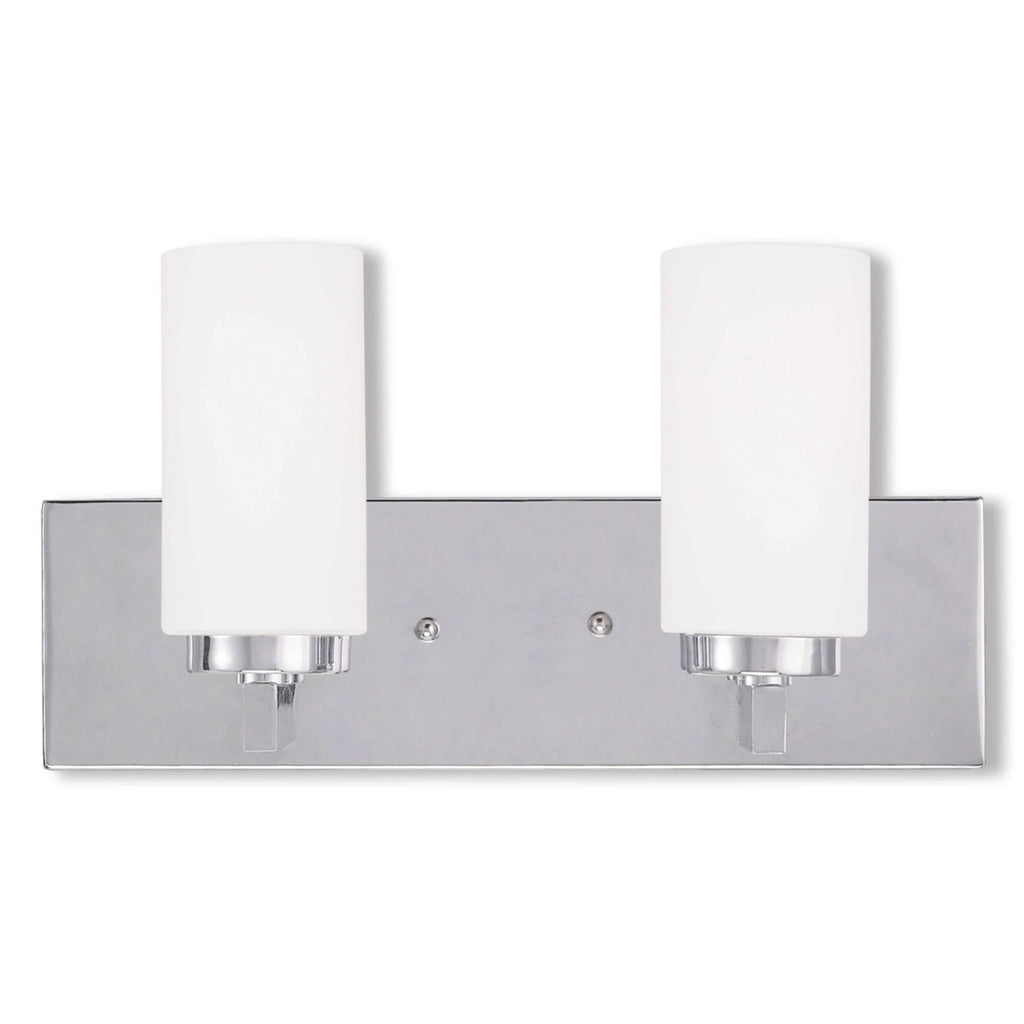 2-Light Chrome Bath Light R943786