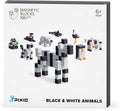 Black & White Animals Magnetic Blocks Set 195pcs L62251