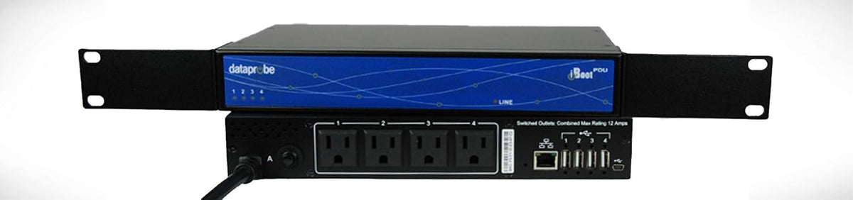 4 Outlet Managed PDU, 115VAC/15A, 1U Rackmount X90827