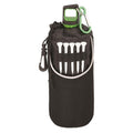 Black with Grey Piping Bottle Holder L251