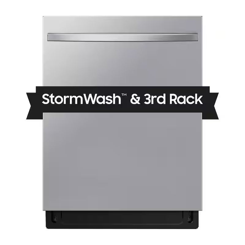 46 dBA Dishwasher with StormWash Handle and AutoRelease Door in Stainless Steel L37662
