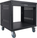 8U Steel Rack with Locking Casters L37715