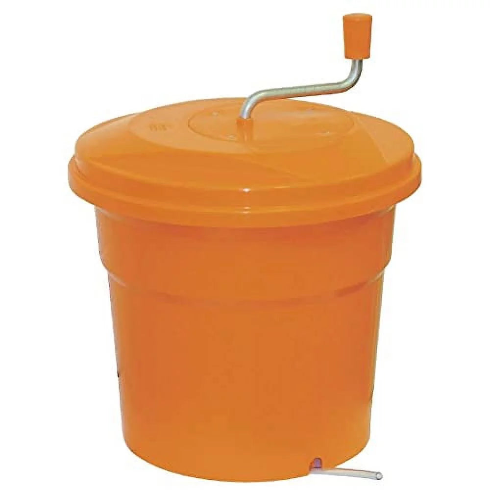 Manual Salad Spinner 5 Gallons Orange H830657