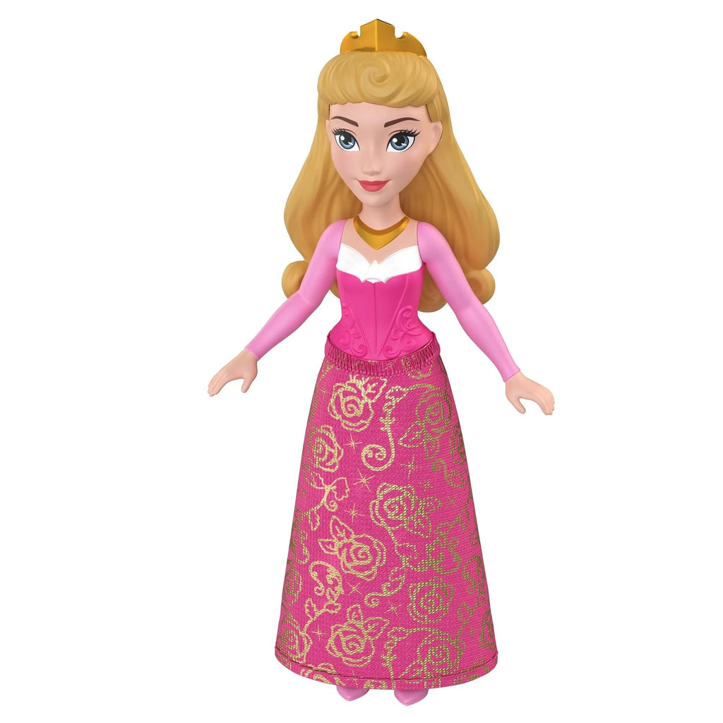 2 Disney Princess 3.5-inch Small Doll - Aurora & Mulan H3124