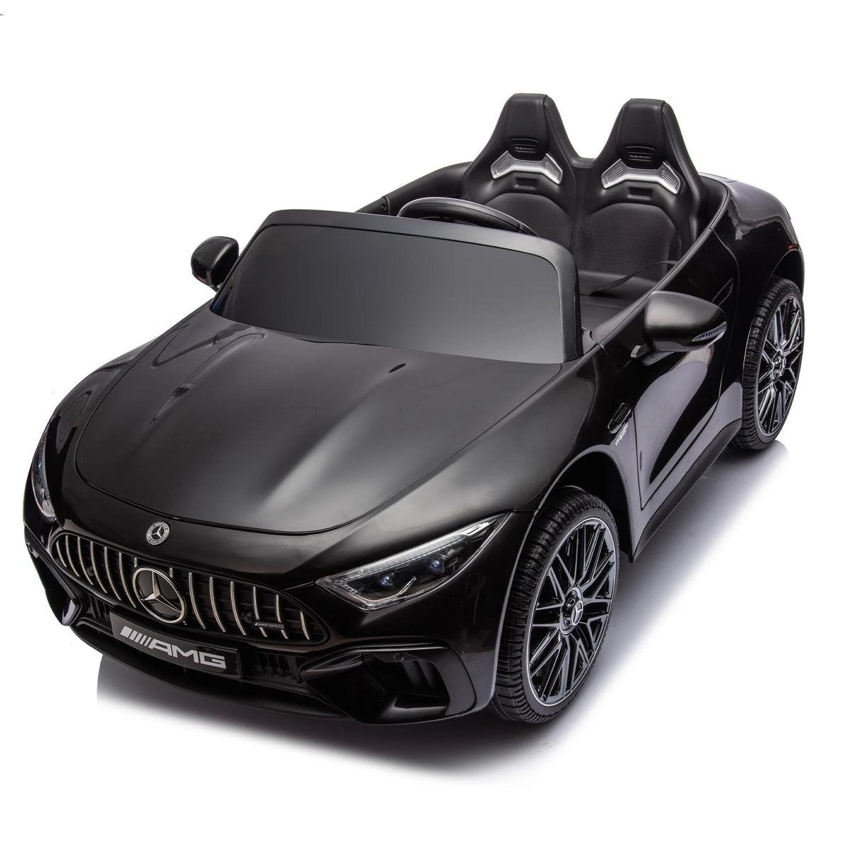 24V Electric Car for Kids with Parent Remote Control, Black S5482