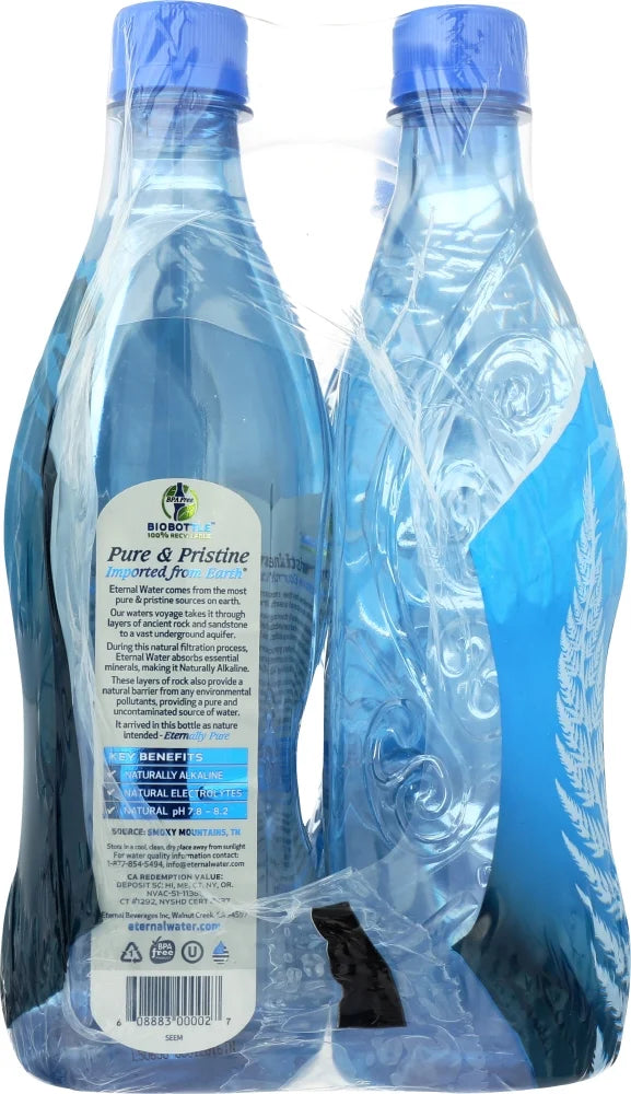 Naturally Alkaline Spring Water 600ml 6 Pack X8227