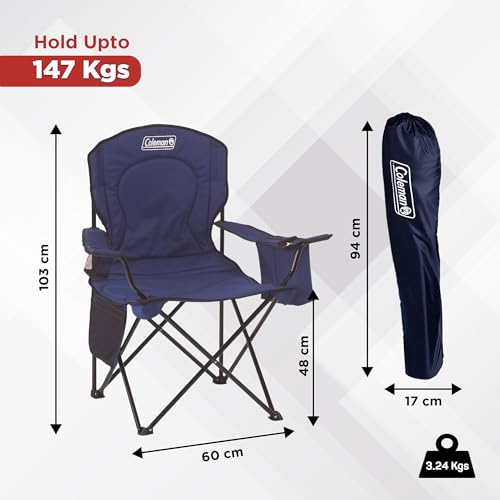 Portable Camping Chair with Cooler and Cup Holder U6331