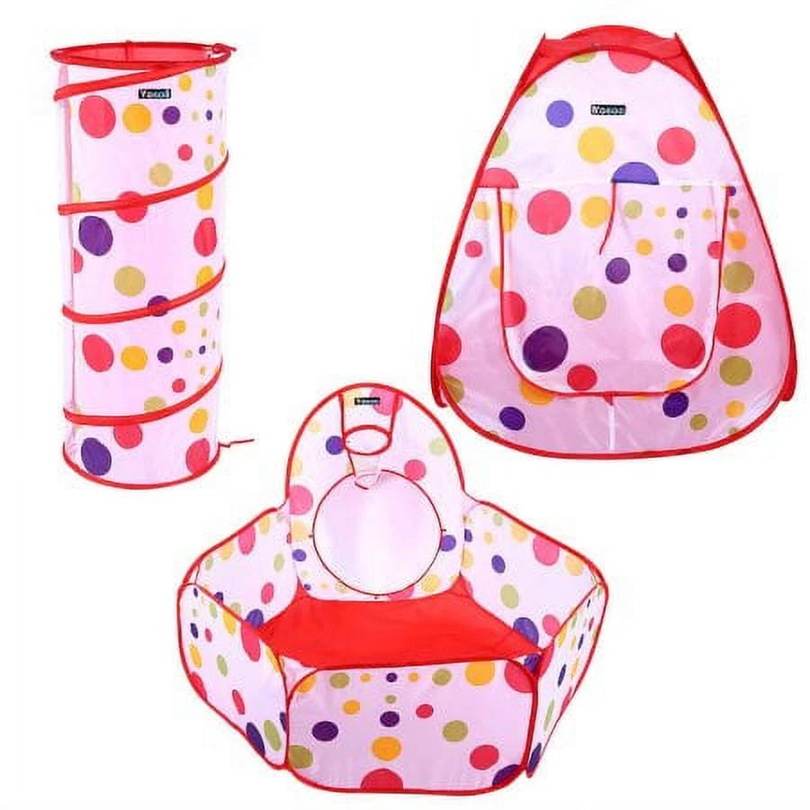 Kids Play Tent with Tunnel and Ball Pit S817
