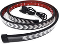 Red & White 5 Row LED Tailgate Light Bar Pack of 2 T1885
