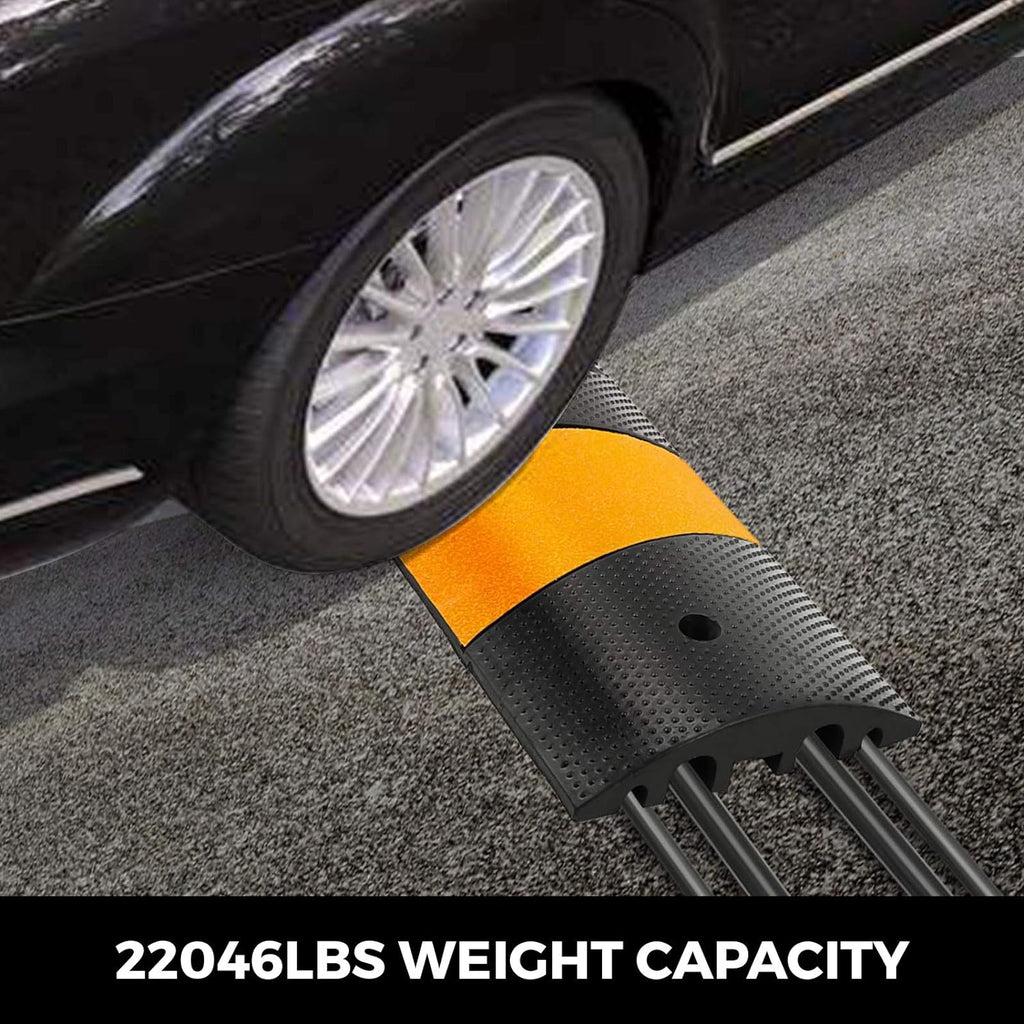 2pcs 6 Feet Heavy Duty Cable Protector Ramp T61531