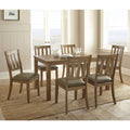 7-Piece Washed Pine Dining Set Y274