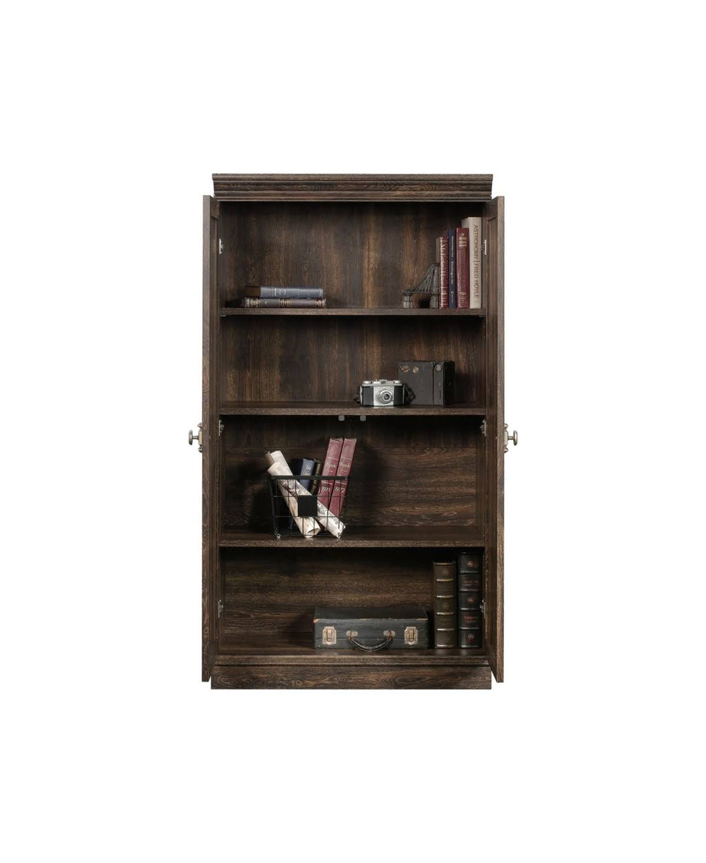 Iron Oak Storage Cabinet X88299