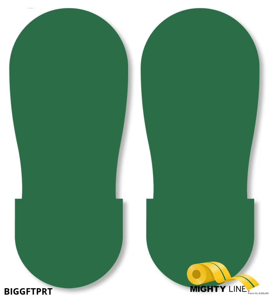 GREEN Footprint - Pack of 50 U3435