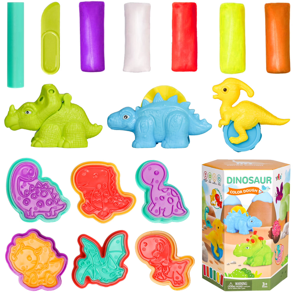 Dinosaur World Play Dough Set S604235