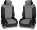 Custom Fit Pickup Truck Neoprene Front Seat Covers Gray Black X434