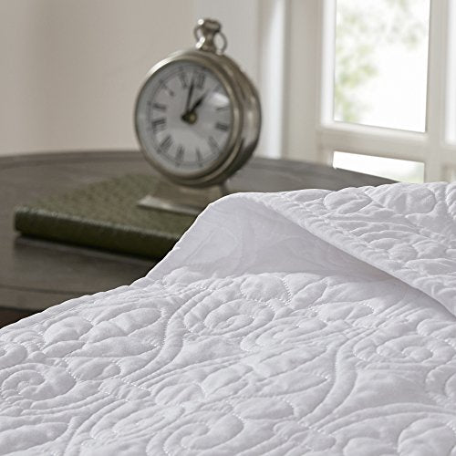 Cream King 3 Piece Reversible Quilt Set P1936