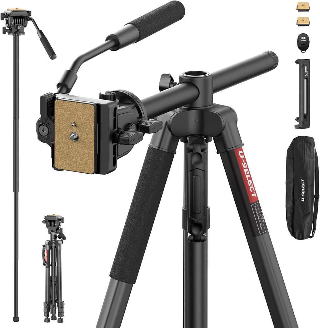 72" Professional Overhead Tripod with Fluid Head N8265