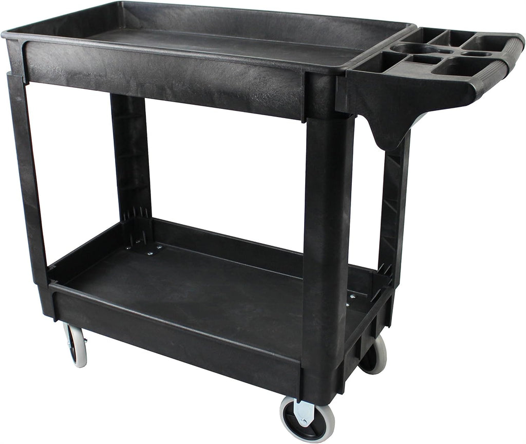 500-Pound Service Cart With Two Trays 30"X16" H27752